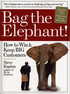 cover image of Bag the Elephant